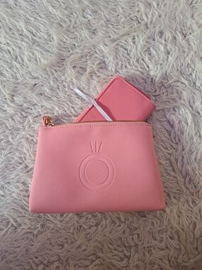 Pink Pandora Charm Zip Pouch